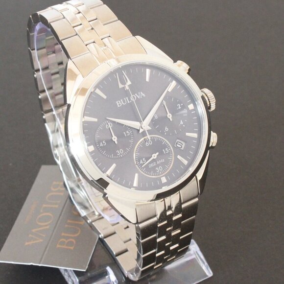 Bulova Men's Precision Quartz Chronograph 41mm - Picture 2 of 13